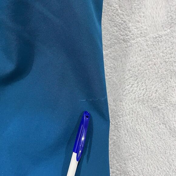 Double Diamond Jacket Softshell Hooded Fleece Lined Womens M Pockets Blue - Picture 9 of 9